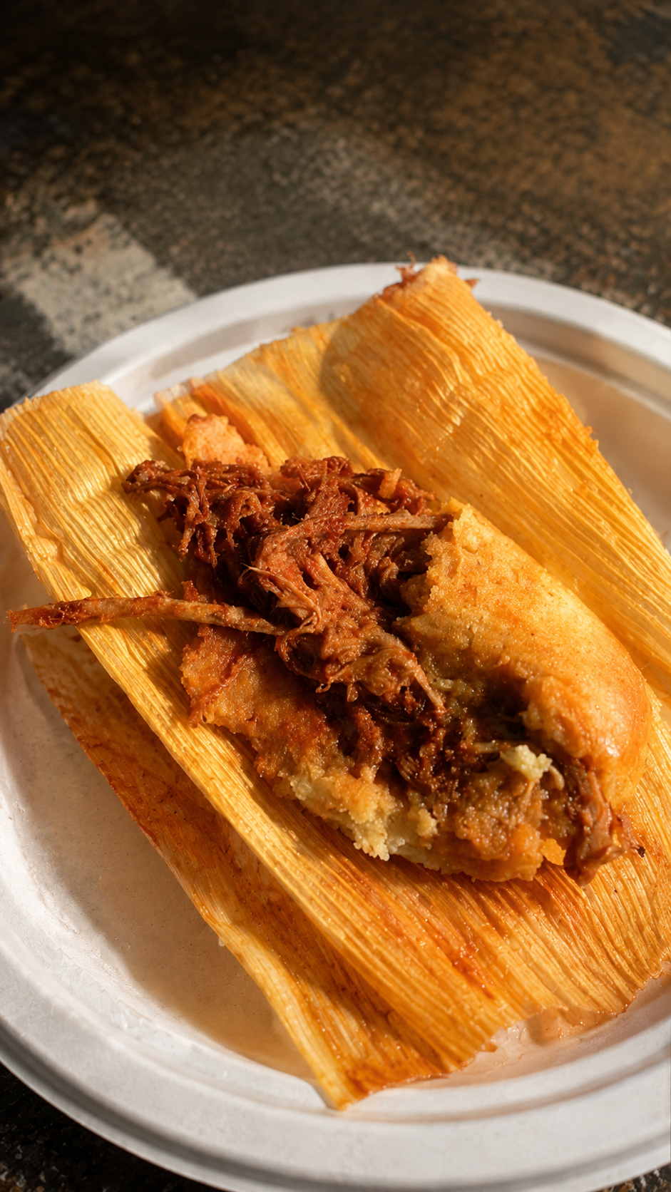 Red Chile Pork Tamales